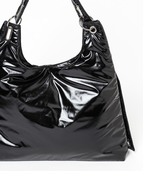 HARE(ハレ)の「パテット BIGショルダーバッグ(HARE)(ショルダーバッグ・レディース・ブラック/シルバー・FREE)」の8枚目の写真