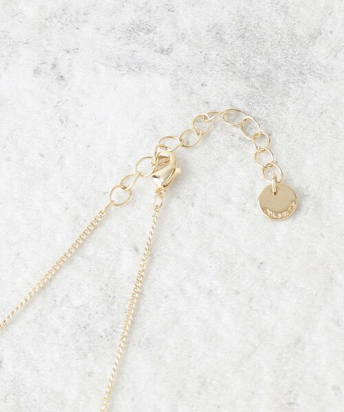 OPAQUE.CLIP（オペークドットクリップ）の「◆ビジューリング×2メタルリングロングネックレス（ネックレス・レディース・ゴールド/シルバー・00）」の6枚目の写真