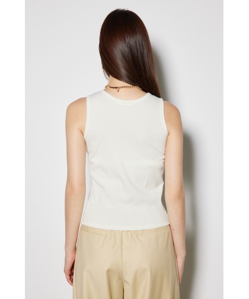 rienda（リエンダ）の「アメスリタンクカットトップス（タンクトップ・レディース・ブラック/ライトブルー/ホワイト・FREE）」の9枚目の写真