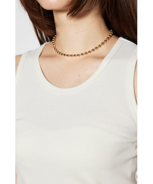 rienda（リエンダ）の「アメスリタンクカットトップス（タンクトップ・レディース・ブラック/ライトブルー/ホワイト・FREE）」の10枚目の写真