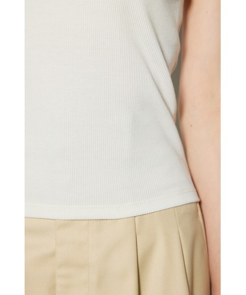 rienda（リエンダ）の「アメスリタンクカットトップス（タンクトップ・レディース・ブラック/ライトブルー/ホワイト・FREE）」の12枚目の写真