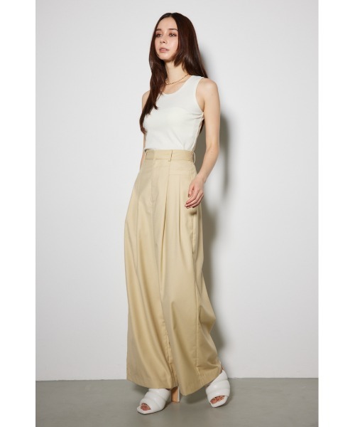 rienda（リエンダ）の「アメスリタンクカットトップス（タンクトップ・レディース・ブラック/ライトブルー/ホワイト・FREE）」の6枚目の写真