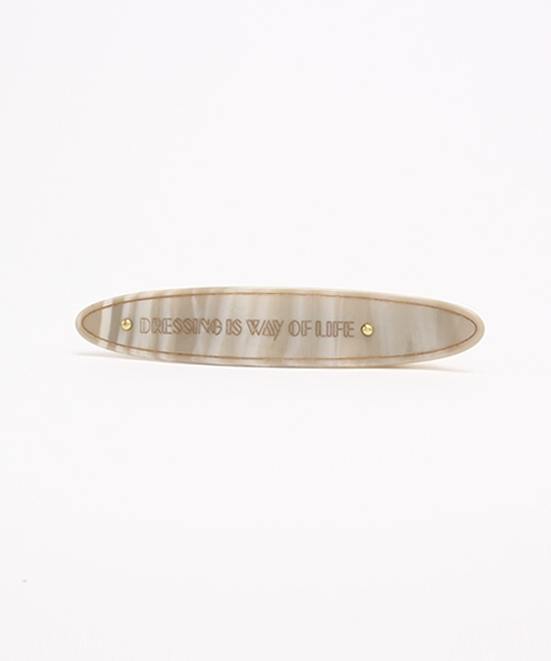 WEGO（ウィゴー）の「WEGO/フォーククリップ（バレッタ/ヘアクリップ・レディース・ブラウン/ベージュ/ブラック・FREE）」の3枚目の写真