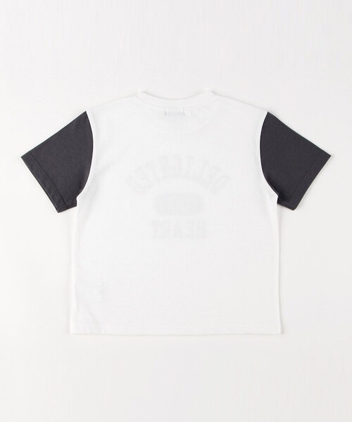 COMME CA ISM(コムサイズム)の「グラフィックプリント 半袖Tシャツ(Tシャツ/カットソー・キッズ・ミント/ラベンダー/ホワイト系/ネイビー系・100cm/110cm/120cm/130cm/140cm/150cm)」の5枚目の写真