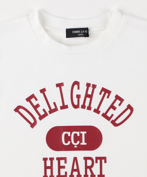 COMME CA ISM(コムサイズム)の「グラフィックプリント 半袖Tシャツ(Tシャツ/カットソー・キッズ・ミント/ラベンダー/ホワイト系/ネイビー系・100cm/110cm/120cm/130cm/140cm/150cm)」の6枚目の写真