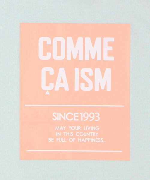 COMME CA ISM(コムサイズム)の「グラフィックプリント 半袖Tシャツ(Tシャツ/カットソー・キッズ・ミント/ラベンダー/ホワイト系/ネイビー系・100cm/110cm/120cm/130cm/140cm/150cm)」の12枚目の写真