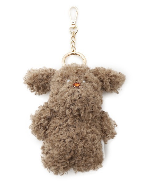 SNIDEL（スナイデル）の「モッフィーチャーム（キーホルダー・レディース・ダークグレー/ピンク/ホワイト/ライトブルー/ベージュ・FREE）」の13枚目の写真