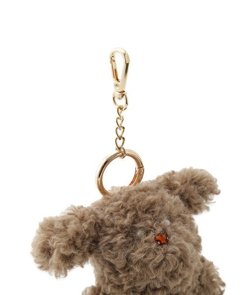 SNIDEL（スナイデル）の「モッフィーチャーム（キーホルダー・レディース・ダークグレー/ピンク/ホワイト/ライトブルー/ベージュ・FREE）」の17枚目の写真