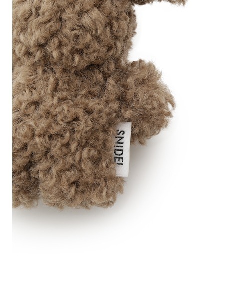 SNIDEL（スナイデル）の「モッフィーチャーム（キーホルダー・レディース・ダークグレー/ピンク/ホワイト/ライトブルー/ベージュ・FREE）」の18枚目の写真