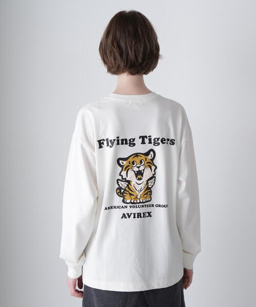 AVIREX（アヴィレックス）の「L/S TEE FLYING TIGERS T-SHIRT
