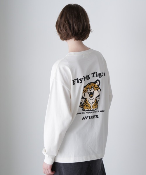 AVIREX（アヴィレックス）の「L/S TEE FLYING TIGERS T-SHIRT