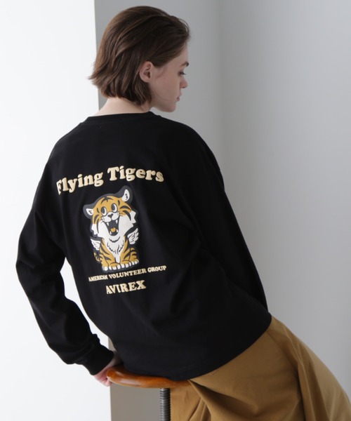 AVIREX（アヴィレックス）の「L/S TEE FLYING TIGERS T-SHIRT