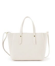 index | 【2WAY】フェイクレザーミドルトートバッグ(トートバッグ)