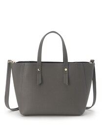 index | 【2WAY】フェイクレザーミドルトートバッグ(トートバッグ)