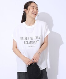 【洗える】ぽこぽこアソートロゴトップス