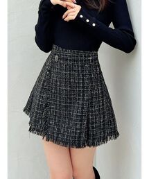 RESEXXY | ツイードラップミニスカート(スカート)