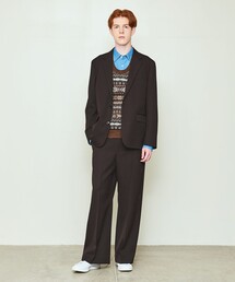 ＜UNITED ARROWS & SONS＞ GABA WIDE TROUSERS/トラウザーズ