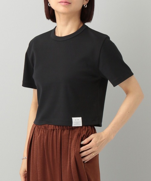 A part by（アパートバイ）の「【e/rm】クロップドTシャツ（T