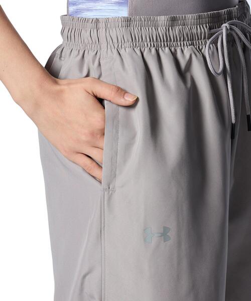 UNDER ARMOUR(アンダーアーマー)の「UAメッシュ ウーブン パンツ(トレーニング/レディース)(その他パンツ・レディース・グレー系その他・L/M/S/XL)」の6枚目の写真