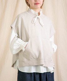 Brocante（ブロカント）の「[Brocante / ブロカント] ヴィンテージ裏毛 プルオーバージレ（ベスト）」