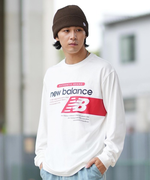 new balance/ニューバランス ロンT フロントプリント MT43560（T