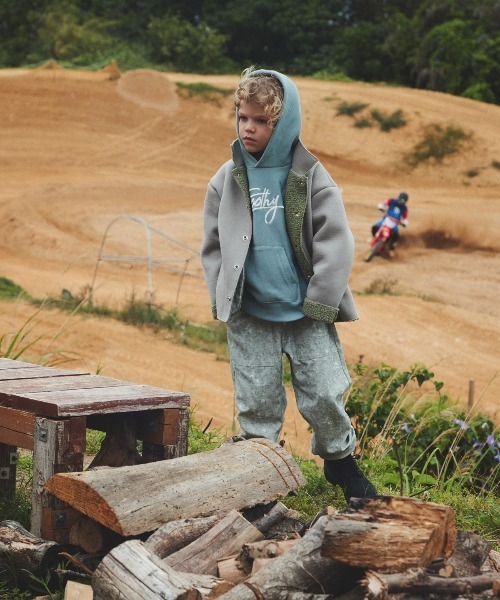 Smoothy（スムージー）の「Smoothy Smoothy Parka / スムージー　 スムージー パーカー（パーカー・キッズ・ヘザーグレー/ブラック/サックスブルー・SMALL/MEDIUM/LARGE/X-LARGE）」の12枚目の写真