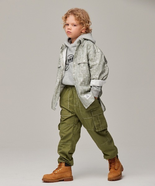 Smoothy（スムージー）の「Smoothy Smoothy Parka / スムージー　 スムージー パーカー（パーカー・キッズ・ヘザーグレー/ブラック/サックスブルー・SMALL/MEDIUM/LARGE/X-LARGE）」の14枚目の写真