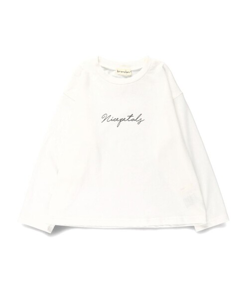 BRANSHES(ブランシェス)の「【プチプラ】アソート長袖Tシャツ(Tシャツ/カットソー・キッズ・チャコールグレー/ベージュ/オフホワイト/ピンク/アイボリー/その他・90/100/110/120/80/130/140/150)」の18枚目の写真