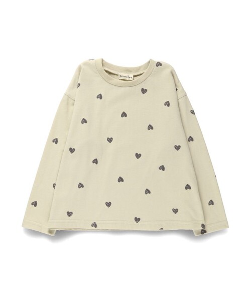 BRANSHES(ブランシェス)の「【プチプラ】アソート長袖Tシャツ(Tシャツ/カットソー・キッズ・チャコールグレー/ベージュ/オフホワイト/ピンク/アイボリー/その他・90/100/110/120/80/130/140/150)」の13枚目の写真