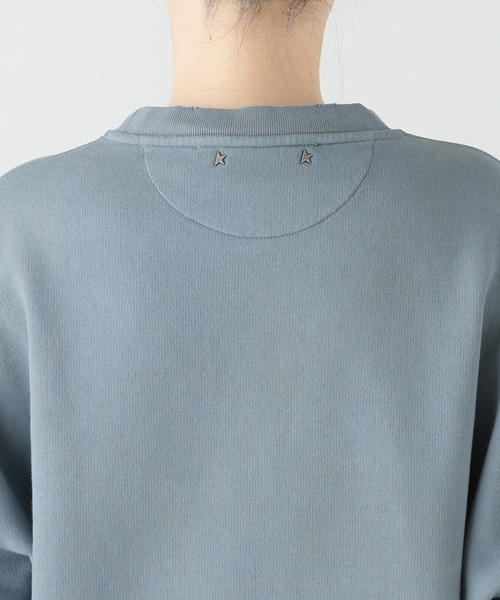 GOLDEN GOOSE(ゴールデングース)の「*【GOLDEN GOOSE / ゴールデングース】 JOURNEY CREW NECK VINTAGE(Tシャツ/カットソー・レディース・スカイブルー・FREE)」の13枚目の写真