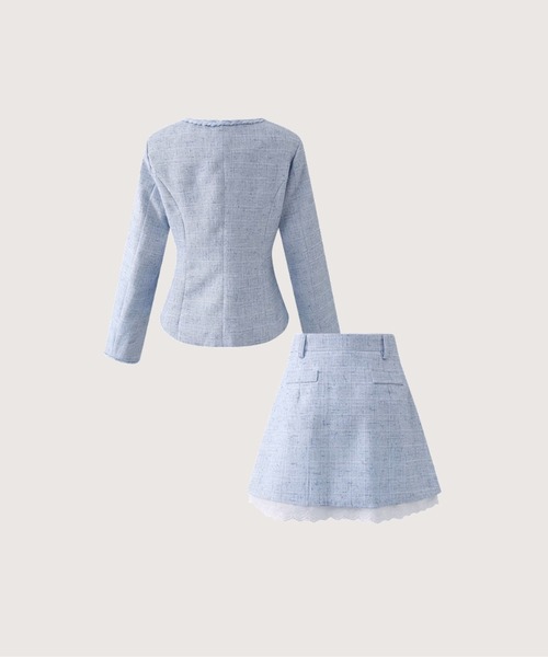 LA POMME petit（ラポミ・プチ）の「エレガントブルーリボン