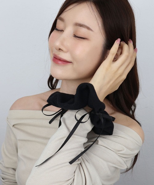 セール】ニット リボン ビッグ シュシュ（シュシュ）｜CEMONEMO
