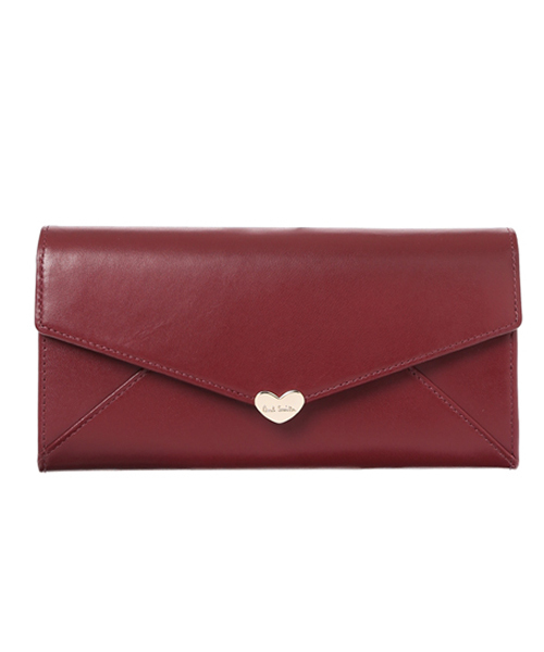 Paul Smith（ポールスミス）の「LOVE LETTER  LONG PURSE / 863579 W927（財布・レディース・ピンク/ブルー/ブラック/ワインレッド・FREE）」の4枚目の写真