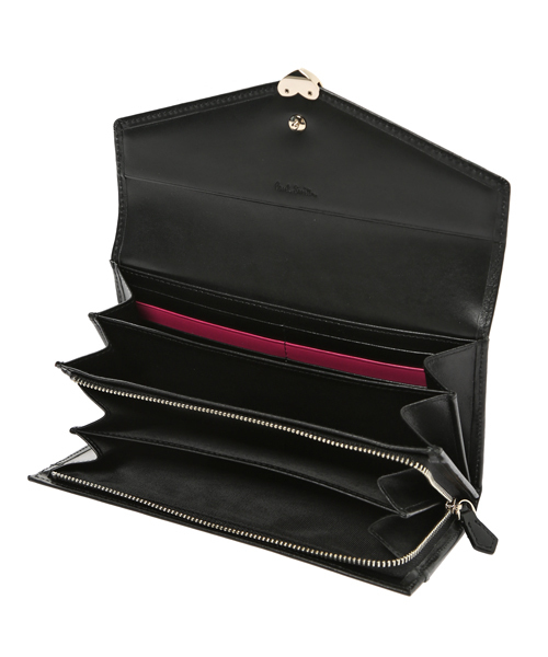 Paul Smith（ポールスミス）の「LOVE LETTER  LONG PURSE / 863579 W927（財布・レディース・ピンク/ブルー/ブラック/ワインレッド・FREE）」の12枚目の写真