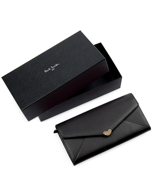 Paul Smith（ポールスミス）の「LOVE LETTER  LONG PURSE / 863579 W927（財布・レディース・ピンク/ブルー/ブラック/ワインレッド・FREE）」の13枚目の写真