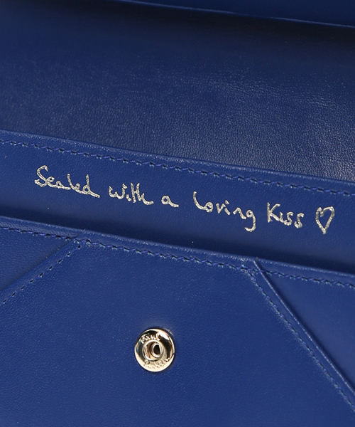 Paul Smith（ポールスミス）の「LOVE LETTER  LONG PURSE / 863579 W927（財布・レディース・ピンク/ブルー/ブラック/ワインレッド・FREE）」の9枚目の写真