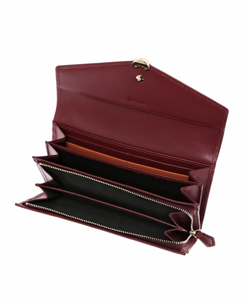 Paul Smith（ポールスミス）の「LOVE LETTER  LONG PURSE / 863579 W927（財布・レディース・ピンク/ブルー/ブラック/ワインレッド・FREE）」の14枚目の写真