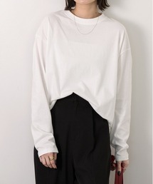 ピグメント ロングTシャツ