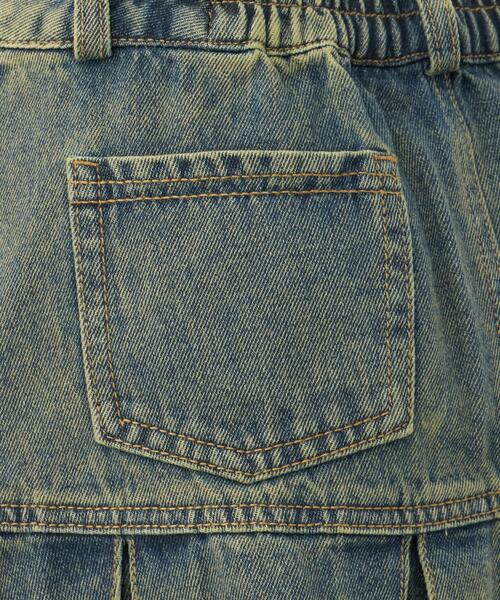 INGNI（イング）の「裾切替プリーツデニムミニスカート／B（デニムスカート・レディース・グレー/ブルー系その他・FREE）」の9枚目の写真