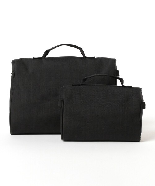 BEAMS PLUS(ビームスプラス)の「B+Brief_Pack(ポーチ・メンズ・グリーン/ブラック/オレンジ・ONE SIZE)」の4枚目の写真