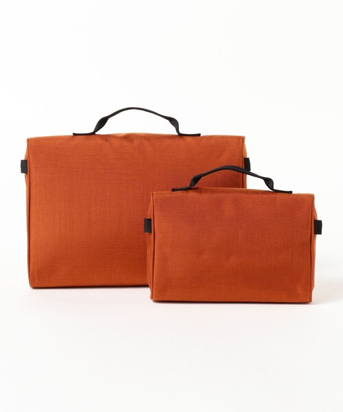 BEAMS PLUS(ビームスプラス)の「B+Brief_Pack(ポーチ・メンズ・グリーン/ブラック/オレンジ・ONE SIZE)」の6枚目の写真