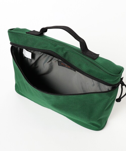 BEAMS PLUS(ビームスプラス)の「B+Brief_Pack(ポーチ・メンズ・グリーン/ブラック/オレンジ・ONE SIZE)」の17枚目の写真