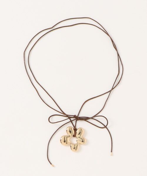 MOUSSY（マウジー）の「NUANCE FLOWER CODE ネックレス（ネックレス・レディース・ゴールド/シルバー・FREE）」の15枚目の写真