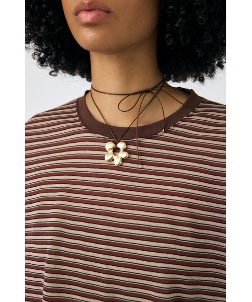 MOUSSY（マウジー）の「NUANCE FLOWER CODE ネックレス（ネックレス・レディース・ゴールド/シルバー・FREE）」の14枚目の写真