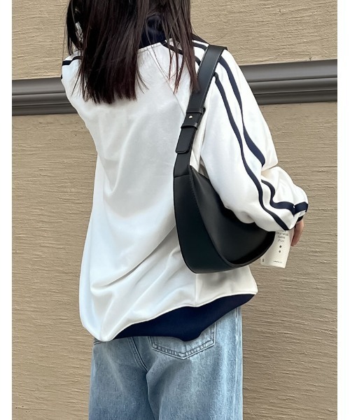 Re:EDIT（リエディ）の「[U.S. POLO ASSN.][別注]ワンポイント刺繍ハーフジップスウェットプルオーバー（スウェット・レディース・ブラック/オートミール/ホワイト・MEDIUM/LARGE/X-LARGE）」の19枚目の写真