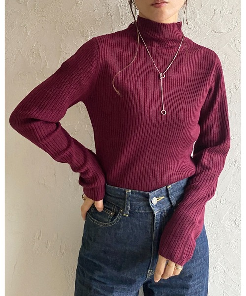 定価¥26400 イチアンティークス リブニットプルオーバー