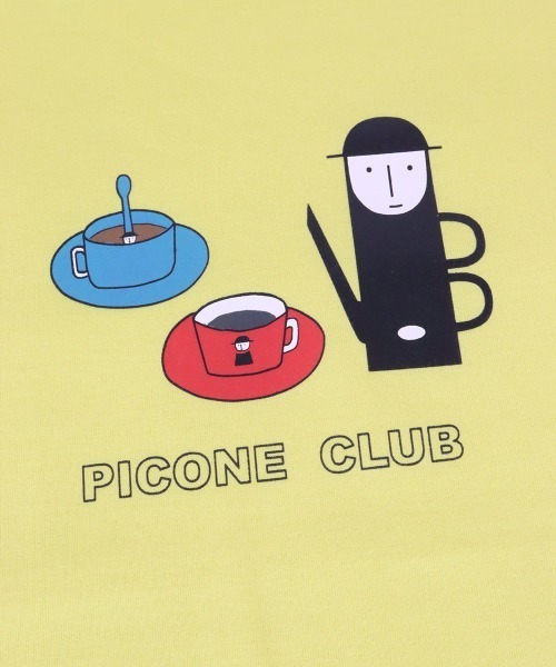 Picone CLUB（ピッコーネクラブ）の「コットン混吸水速乾長袖ハイネックプルオーバー（Tシャツ/カットソー・レディース・ピンク/ホワイト/イエロー/ネイビー・S/M/L）」の9枚目の写真