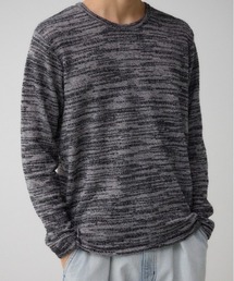 AZUL by moussy | 起毛スラブ長袖トップス(Tシャツ/カットソー)