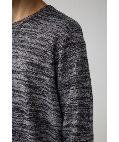 AZUL by moussy（アズールバイマウジー）の「起毛スラブ長袖トップス（Tシャツ/カットソー・メンズ・レッド系その他/ブルー系その他3/グレー系その他/ホワイト/ブラック・SMALL/MEDIUM/LARGE）」の14枚目の写真