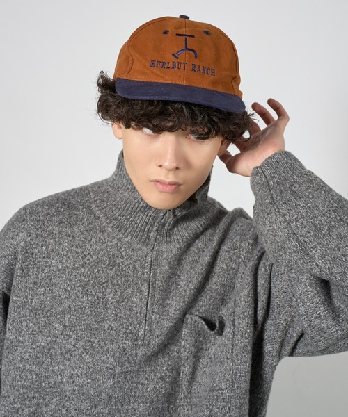 kutir（クティール）の「RUBBER LOGO MELANGE HALF ZIP KNIT/ラバーロゴメランジハーフジップニット（ニット/セーター・メンズ・グリーン系/ブラック/レッド・LARGE/MEDIUM）」の17枚目の写真